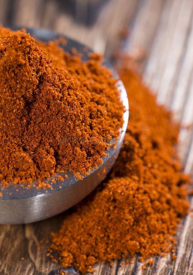 Paprika Powder stock image. Image of kitchen, chili, pepper 37670733