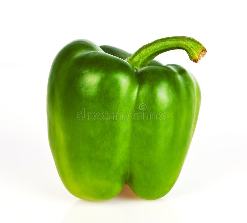 Pimento verde fotografia de stock royalty free