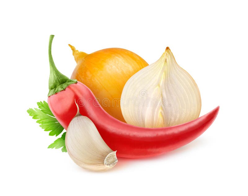 Paprikapfeffer, -zwiebel und -knoblauch stockbilder Paprikapfeffer, -zwiebel und -knoblauch stockbilder