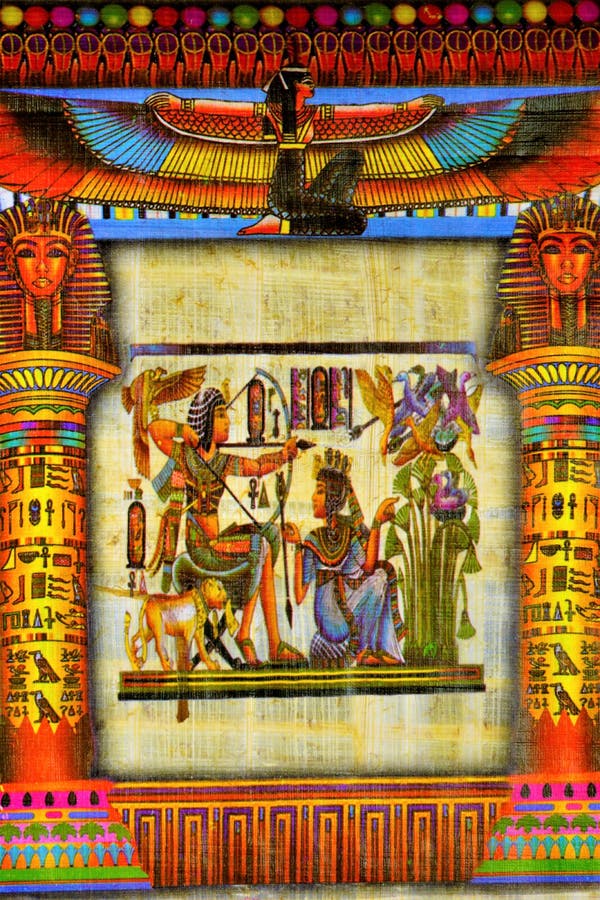 egyptian papyrus writing egyptian papyrus writing