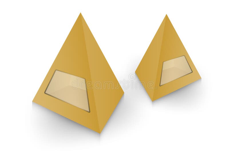 paquet de la pyramide 3d, boîte, conception de produits, illustration de vecteur illustration libre de droits paquet de la pyramide 3d, boîte, conception de produits, illustration de vecteur illustration libre de droits