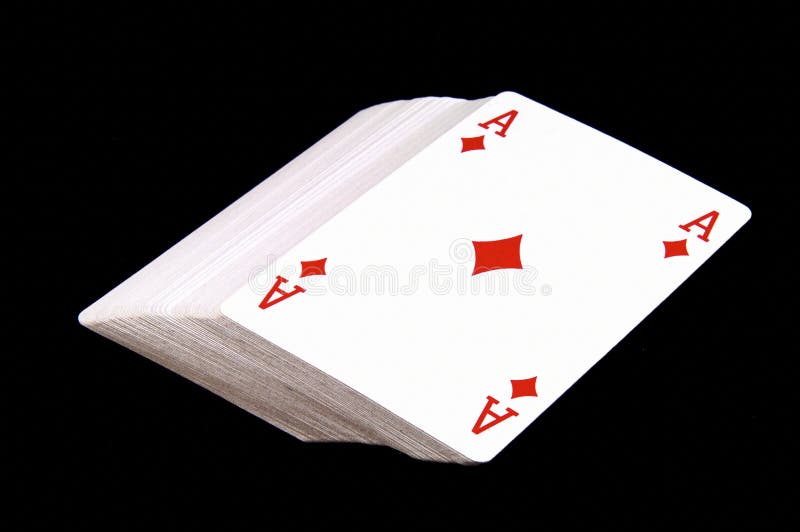 Paquet des cartes de jeu photo stock. Image du accord 11916942