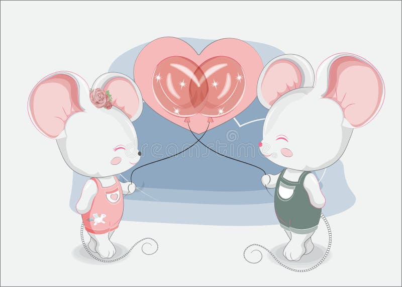 Par Ratones Pequeños Enamorados Ilustración del Vector - Ilustración de pares, camisa: 163529165 Par Ratones Pequeños Enamorados Ilustración del Vector - Ilustración de pares, camisa: 163529165