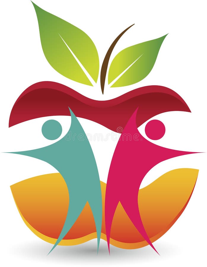 Para aktywny logo ilustracji Para aktywny logo ilustracji