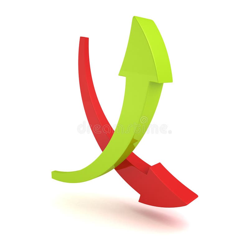 Para Cima E Para Baixo Setas No Fundo Branco Ilustracao Stock Ilustracao De Setas Baixo 38617269