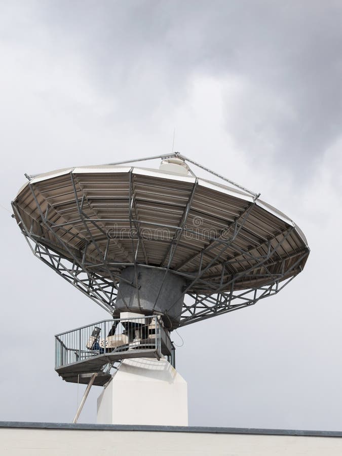 Radar Antenna on a Military Ship Stock Photo - Image of background