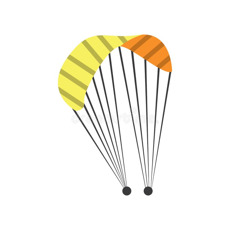 Parachute Logo Icon Design and Symbol Skydiving Vector Stock Vector Illustration of