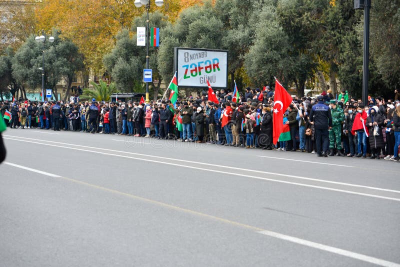 Parade of the Azerbaijani army and weapons drones Baku city victory in the 44 day war with Armenia victory. Parade of the Azerbaijani army and weapons drones Baku city victory in the 44 day war with Armenia victory.