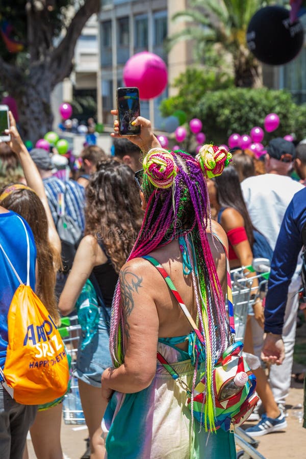 Parada Pride Tel Awiw obraz royalty free Parada Pride Tel Awiw obraz royalty free