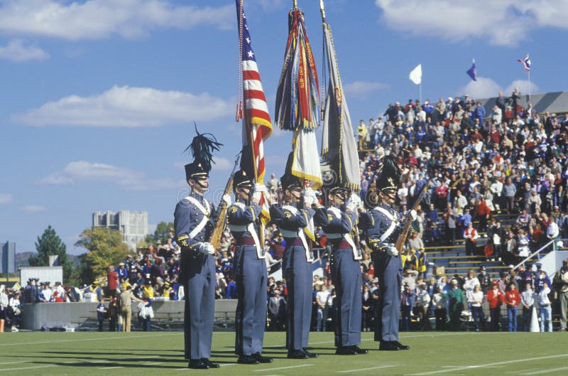 Parade of Cadets during College Football West Point, NY
