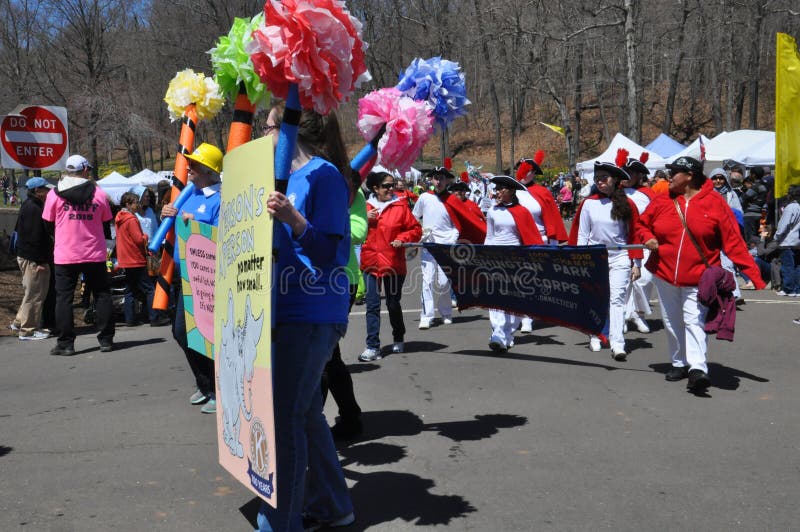 Parade at the 37th Annual Daffodil Festival in Meriden, Connecticut