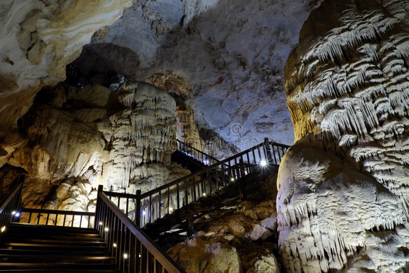 Paradieshöhle, Quang Binh, Vietnam-Reise, Erbe stockfoto Paradieshöhle, Quang Binh, Vietnam-Reise, Erbe stockfoto