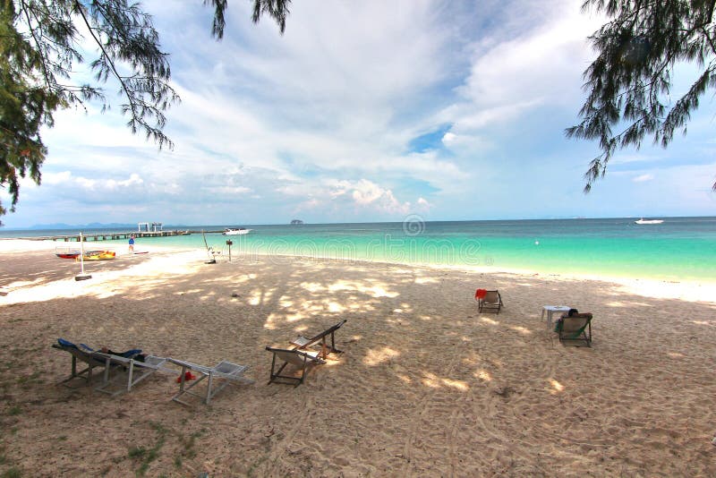 Paradiesstrand in KOH maiton Insel, Phuket, Thailand stockbilder Paradiesstrand in KOH maiton Insel, Phuket, Thailand stockbilder