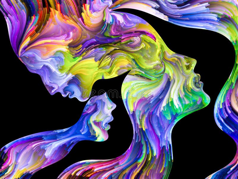 Paradigma di passione illustrazione di stock Paradigma di passione illustrazione di stock