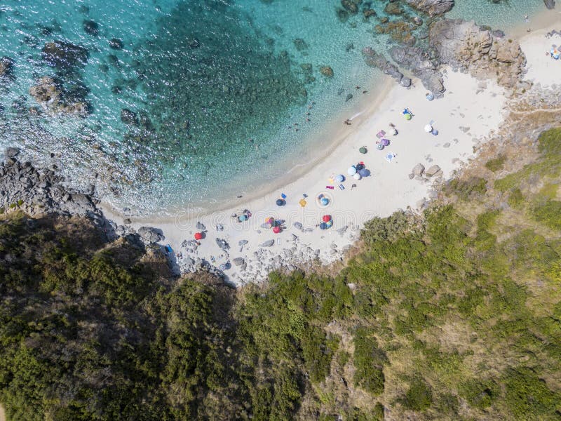 Paradise of the Sub, Beach with Promontory Overlooking the Sea ...