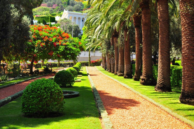Bahai gardens. Haifa. Northen Israel. Bahai gardens. Haifa. Northen Israel.