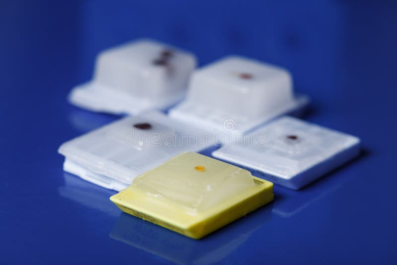 Paraffin-embedded human tissue samples for biopsy sectioning and pathology analysis