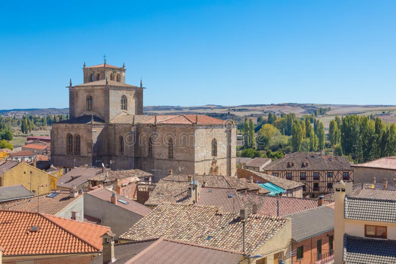 Parafia Santa Ana w Penaranda de Duero fotografia royalty free Parafia Santa Ana w Penaranda de Duero fotografia royalty free