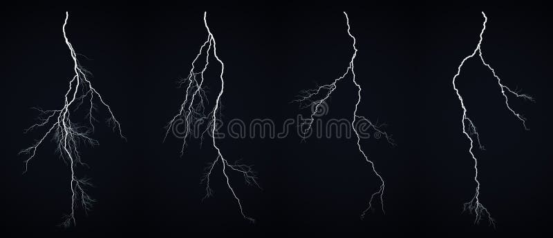 Parafuso de relâmpago ilustração stock Parafuso de relâmpago ilustração stock