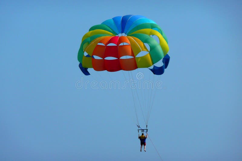 Paragliding imagen de archivo Paragliding imagen de archivo