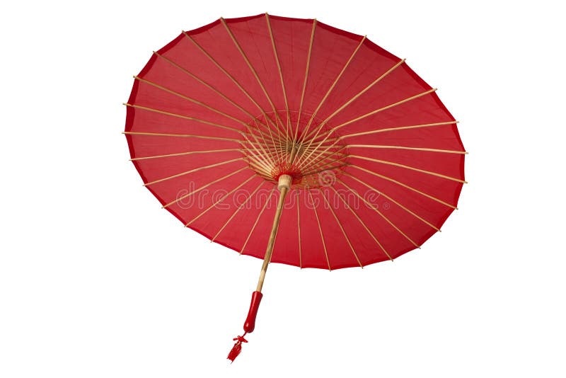 Paraguas chino del arte de archivo. Imagen de nadie -