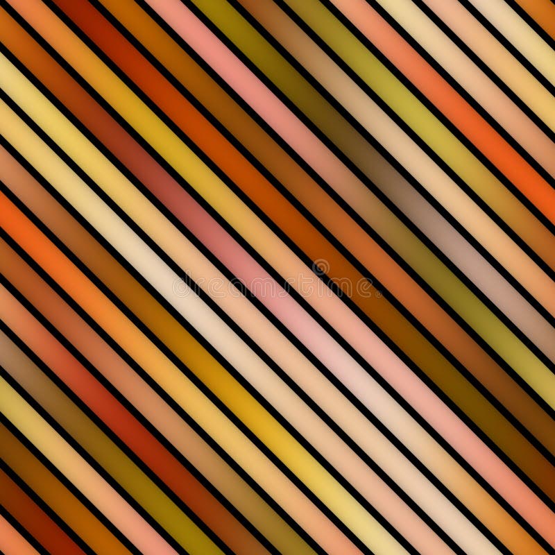 Parallel Gradient Stripes Seamless Multicolor Pattern Stock