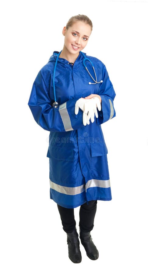 paramedicinsk kvinna arkivfoto paramedicinsk kvinna arkivfoto