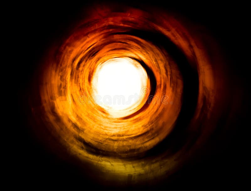 Paranormal. Túnel a la luz de otro mundo imagenes de archivo Paranormal. Túnel a la luz de otro mundo imagenes de archivo
