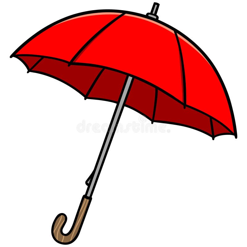 Parapluie illustration libre de droits