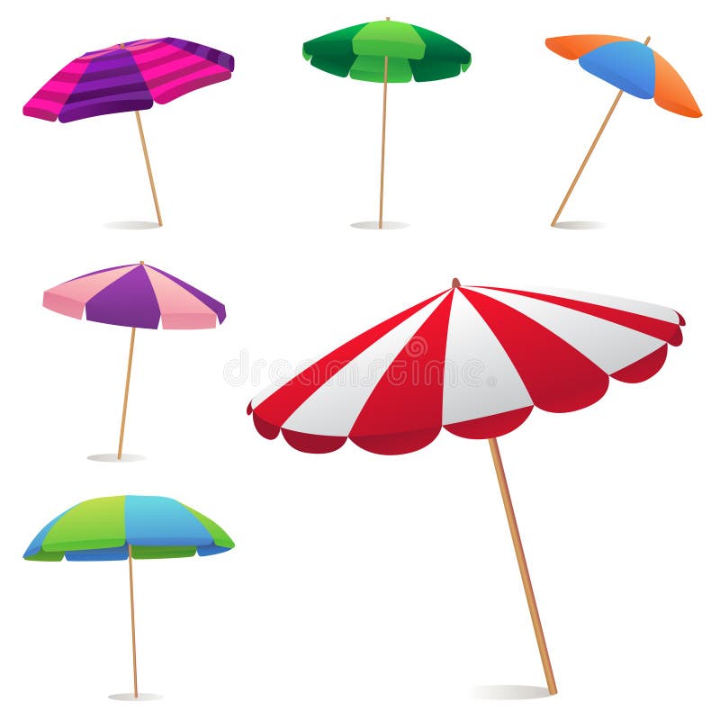 Parasol de playa ilustración del vector Parasol de playa ilustración del vector