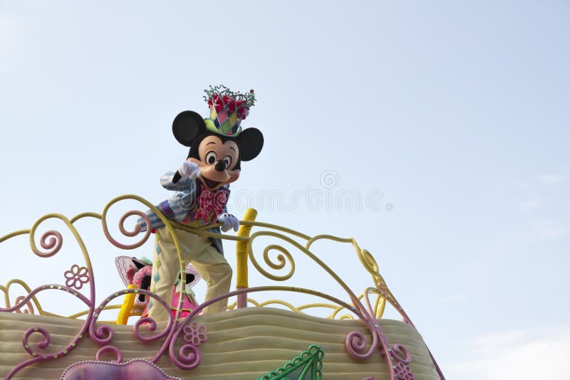 Parata di Topolino fotografia stock Parata di Topolino fotografia stock