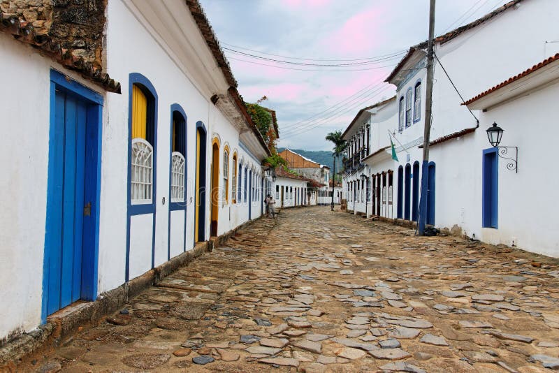 Paraty Historical Housing Rio de Janeiro royalty free stock images Paraty Historical Housing Rio de Janeiro royalty free stock images