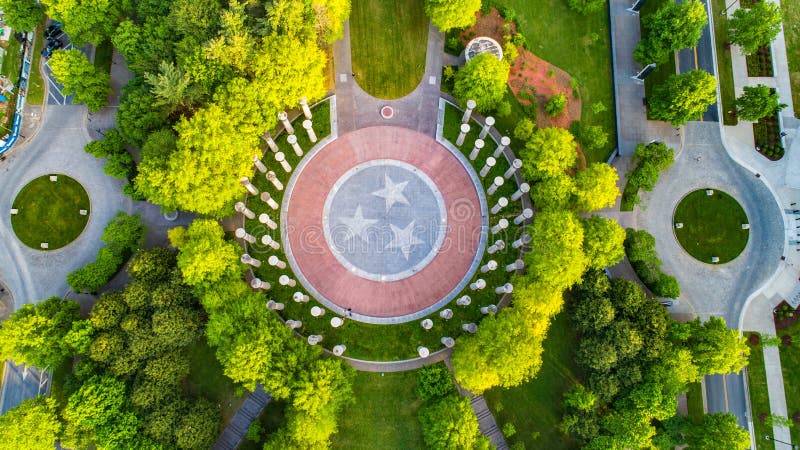 Parc bicentenaire à Nashville Tennessee photo stock Parc bicentenaire à Nashville Tennessee photo stock
