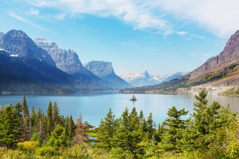Parc de glacier photo stock Parc de glacier photo stock