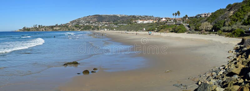 Parc de plage de crique de sel en Dana Point, la Californie photographie stock Parc de plage de crique de sel en Dana Point, la Californie photographie stock