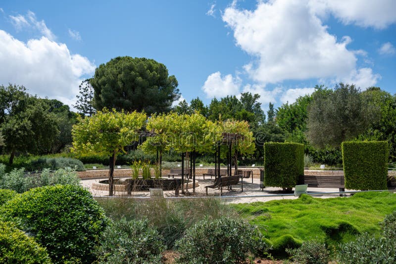 Park Ramat Hanadiv, Memorial Gardens of Baron Edmond de Rothschild, Zichron Yaakov, Israel. High quality photo. Park Ramat Hanadiv, Memorial Gardens of Baron Edmond de Rothschild, Zichron Yaakov, Israel. High quality photo