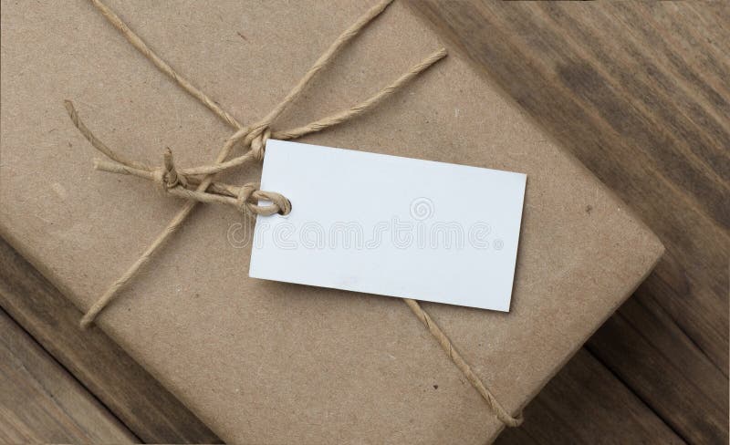 Parcel a price tag royalty free stock photo Parcel a price tag royalty free stock photo