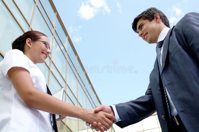 Parceria fotografia de stock royalty free