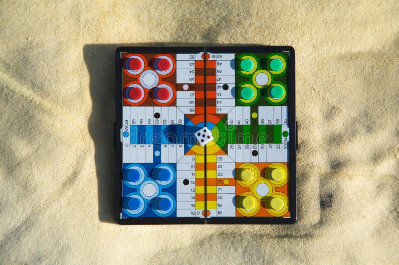 Parcheesi top view