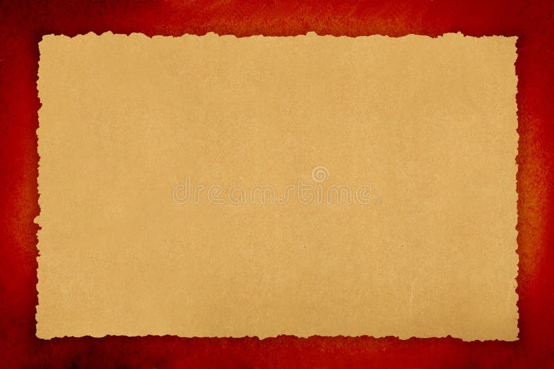 Old Parchment Paper Letter Background Stock Illustration