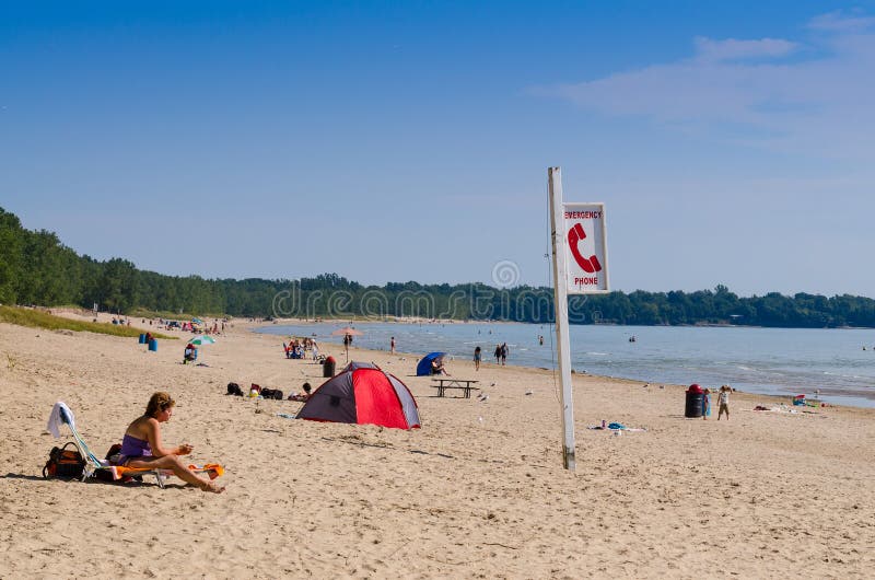 Parco provinciale dei banchi di sabbia in Ontario