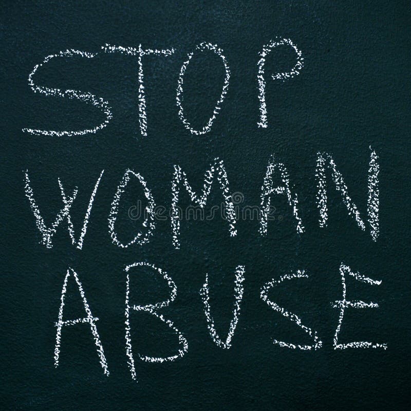 Pare el abuso de la mujer
