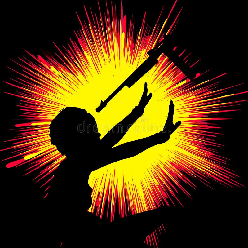 Pare la guerra libre illustration Pare la guerra libre illustration