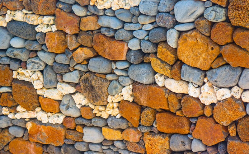 Pared de la roca con el coral y la piedra imágenes de archivo libres de regalías Pared de la roca con el coral y la piedra imágenes de archivo libres de regalías
