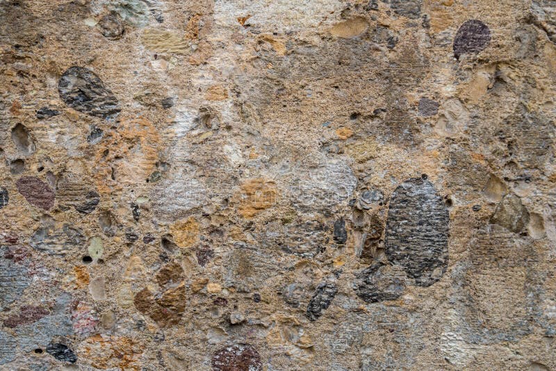 Exterior De La Pared De Piedra, Fondo Con Buena Textura Foto de archivo