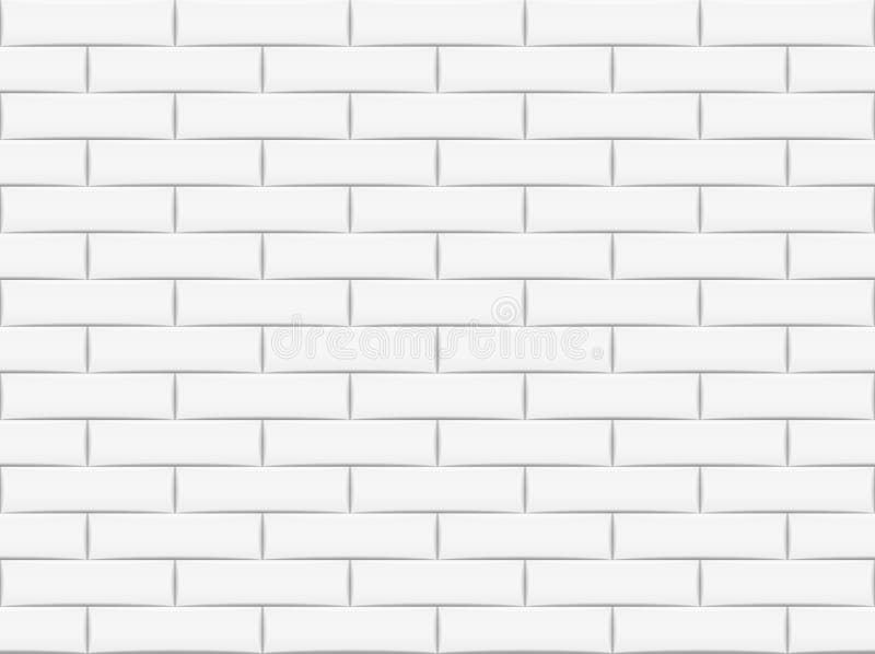 Parede cerâmica da telha do tijolo Ilustração do vetor Eps 10 ilustração stock Parede cerâmica da telha do tijolo Ilustração do vetor Eps 10 ilustração stock