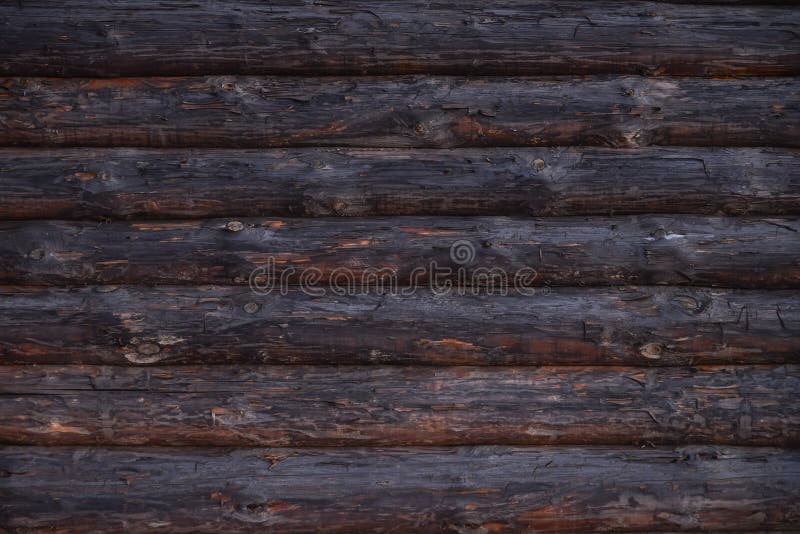 Parede de madeira velha da casa de log, textura rural do fundo fotografia de stock royalty free Parede de madeira velha da casa de log, textura rural do fundo fotografia de stock royalty free