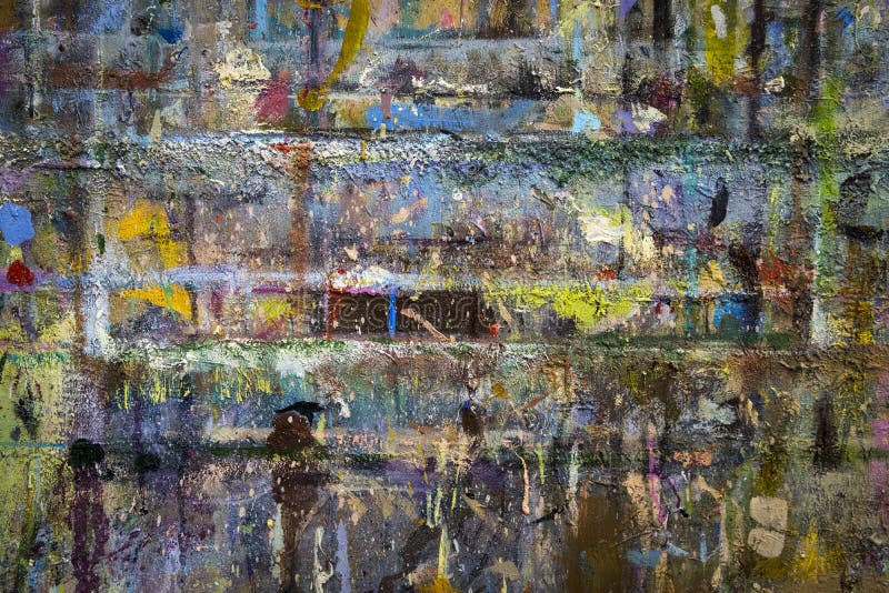 Parede de tijolo colorida criativa pintada brilhantemente Uma parede abstrata do fundo coberta com as cores diferentes Parede col imagens de stock Parede de tijolo colorida criativa pintada brilhantemente Uma parede abstrata do fundo coberta com as cores diferentes Parede col imagens de stock