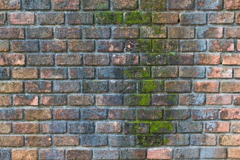 Parede de tijolo antiga fotografia de stock royalty free