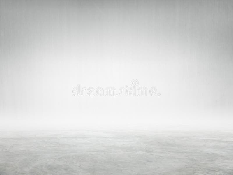 Parede e chão de cimento para espaço de cópia imagem de stock royalty free